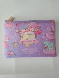 激レア♡リトルツインスターズ（キキララ）　エコバッグ　☆未開封☆ ⚠️新作カプセルトイ【予告】📣🆕／ 「サンリオ リトルツインスターズ