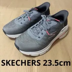 極美品SKECHERS Slip-Ins シロ 白 黒 32 スリップインズ - メルカリ
