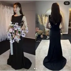 m*a様 【DRESS PRODUCTION 】バックシャンソフトマーメイドドレ