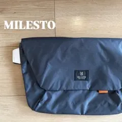 MILESTO ショルダーバッグ グレー