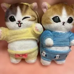モフサンド　パジャマにゃん マスコット　2個セット