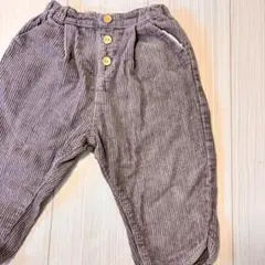 コーデュロイパンツ グレー