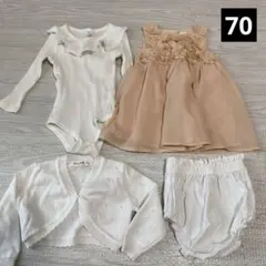 女の子 70 セレモニー ドレスセット