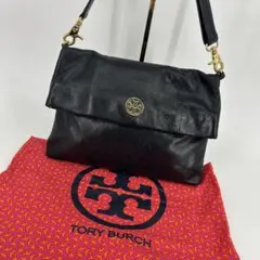 ☆美品☆トリーバーチ☆レザーショルダーバッグ☆ブラック
