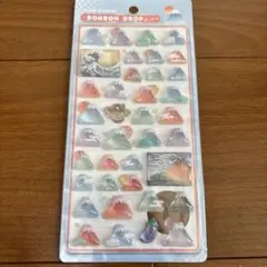 正規品　匿名配送　ボンボンドロップシール　富士山 和柄