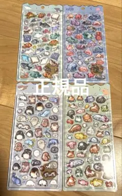 b*a様 【正規品】水族館限定　ボンボンドロップシール　4枚　クーリア