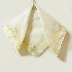 新品未使用品✨ マーガレットハウエル コットン 花柄 スカーフ ベージュ