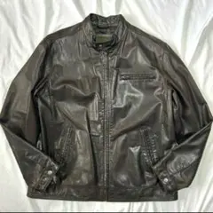 eddie bauer 2000s leather jacket 短丈 io