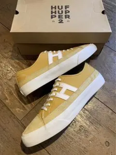 HUF HUPPER 2 LO ハフ スニーカー マスタード 28cm 美品のサムネイル