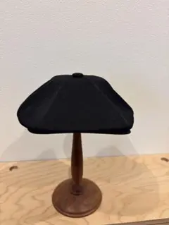 KANGOL ブラック ハンチング　古着　キャップ