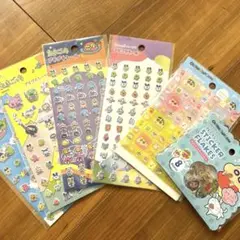 ⭐️大人気⭐️たまごっちプチプチシール4点　しんちゃんタイルシール　おはじきシール