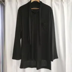S｀YTE 黒 長袖シャツ ストール付きサイズ３