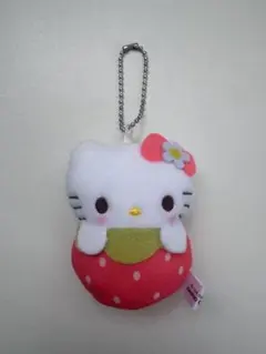 【最終値下げ済み】　サンリオキャラクターズ　いちごおくるみマスコット