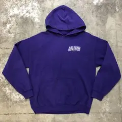 古着 00s AALIYAH アリーヤ プリントスウェット パーカー M