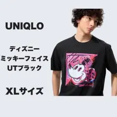 ★美品/希少★ ディズニーミッキーフェイス UT XLサイズ