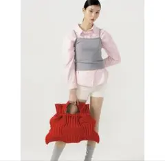 LASTFRAME TSUBO BAG MEDIUM バッグ つぼバッグ 赤 - メルカリ