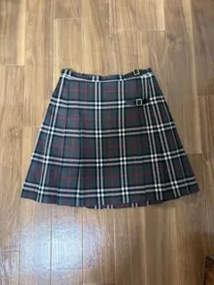 Burberrys バーバリー　ヴィンテージ チェック プリーツスカート 38