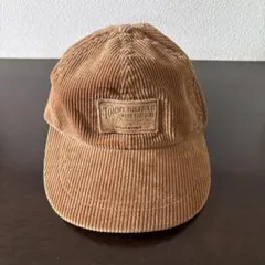 TOMMY HILFIGER コーデュロイキャップ　キャメル