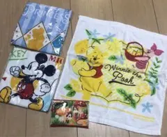 ディズニータオルセット ウィニー・ザ・プー ミッキー他