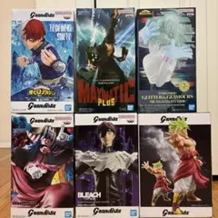 未開封】人気アニメ・特撮 フィギュア 6種セット - メルカリ