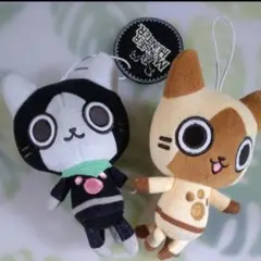 プロ野球キャラクターぬいぐるみ7体セット アイルー&メラルーモンハンコラボ プロ野球キャラクターぬいぐるみアイルー&メラルーモンハンコラボ