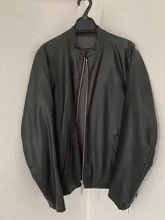 SHIPS ライダースジャケット ブラック