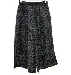 AZUL ワイドパンツ スウェード調 M キュロットパンツ