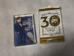 名探偵コナン 30周年記念展 海外限定 アクリルブロック 服部平次