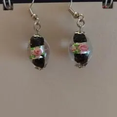 ガラス細工 ピアス