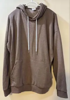 長袖パーカー サイズF（S〜M相当） ブラウン 秋冬服 メンズファッション