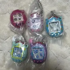 たまごっち シャカシャカチャーム2 5種セット　セミコンプリート