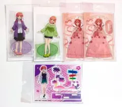 五等分の花嫁　アクリルスタンド　中野二乃　中野五月　中野四葉