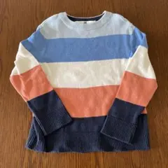 H&M ストライプ ニットセーター 90cm