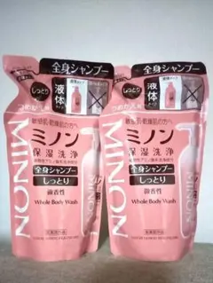 ミノン 全身シャンプー 微香性 380mlしっとりタイプのサムネイル