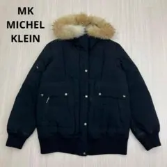 MK MICHEL KLEIN ファー付き ダウンジャケット ブラック 40のサムネイル