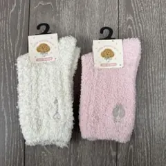 ふわふわソックス2足セット