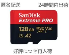 SanDisk Extreme PRO 128GB microSDXCカード