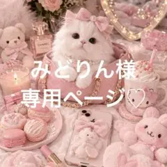 みどりん様専用ページ♡