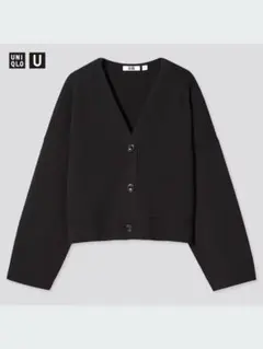 ユニクロ ミラノリブVネックカーディガン（長袖）