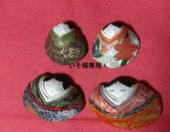 貝で作ったお雛様　ハンドメイド