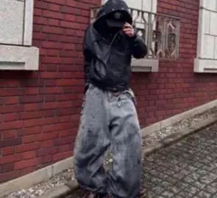 【即発送】LATUI ATELIER RAIN WALKER JEANS Lのサムネイル