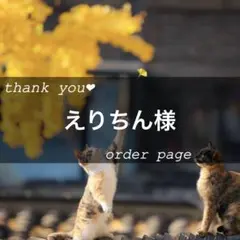 えりちん様専用ページ