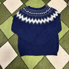 GLV / galvanize ノルディック柄セーター 48