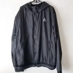 Reebok リーボック ウィンドブレーカー　パーカー 黒 XL