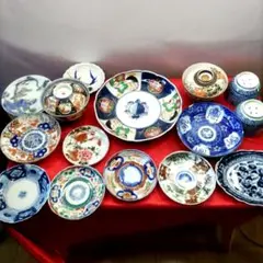 【訳あり品】金継ぎ金直し有田焼伊万里焼九谷焼豆皿小皿なます皿大皿蕎麦猪口蓋付碗のサムネイル