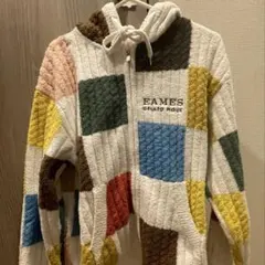 EAMES ジェラピケ　エアモコチェックパーカー　セット EAMES ジェラピケ エアモコチェックパーカー セット EAMES