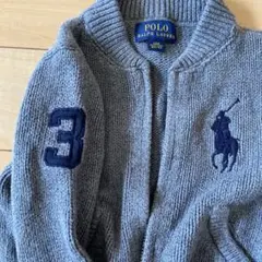 値下げラルフローレン　フルジップニットカーディガン　80cm