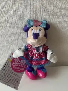 ミニーのファンダーランド ミニーマウス ぬいぐるみバッジ ミニファン ぬいば