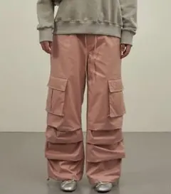 illigo イルリゴ ボトムス 韓国 ワイドカーゴパンツ nugu ソニョナラ