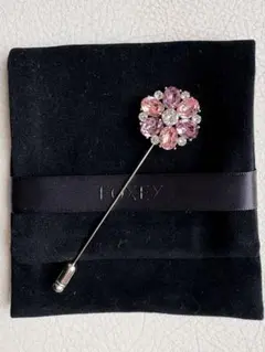 FOXEYフォクシー　今期新作ブローチ「Le Bonbon 」さくらピンク